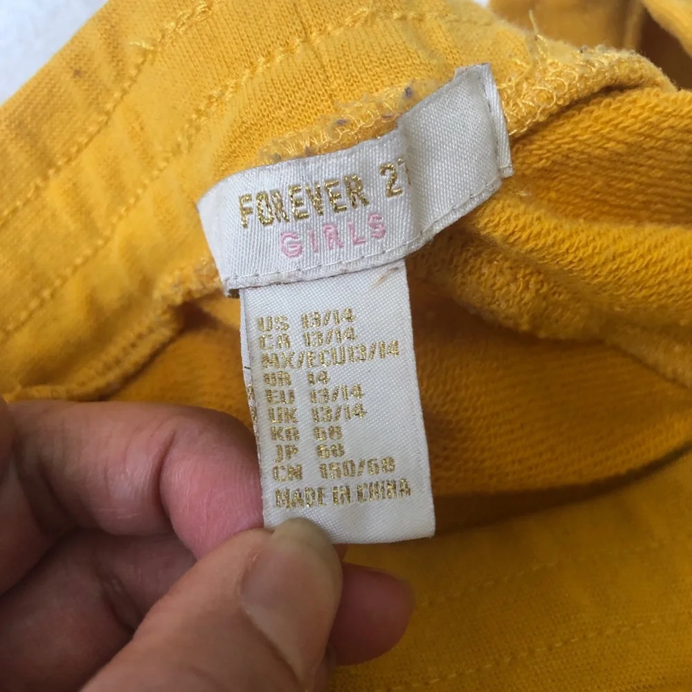 Forever 21 girls sweatpants leggings
